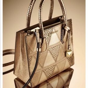 Michael Kors Metallic Mercer Gold bag crossbody